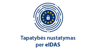 Tapatybės nustatymas per eIDAS